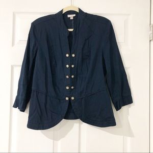 Navy military jacket